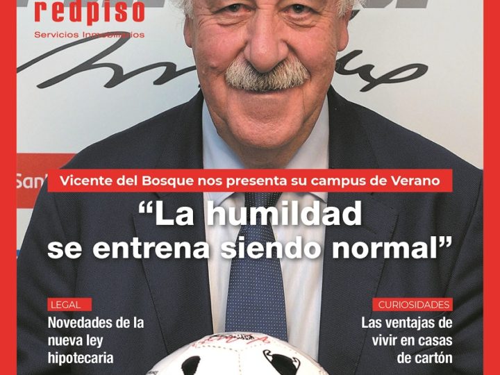 Vicente del Bosque: «tener un hogar donde descansar bien es fundamental para un futbolista»