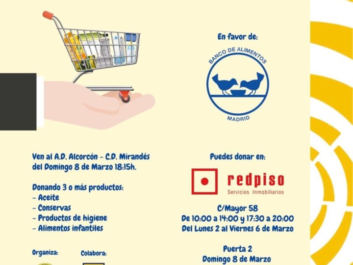 Campaña de recogida de alimentos Alcorcón