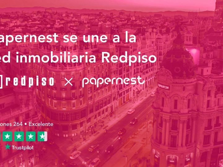 Colaboración Redpiso x papernest