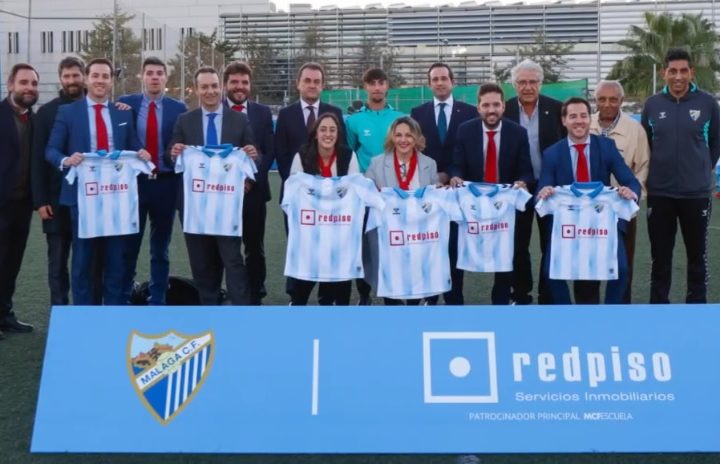 Redpiso, nuevo patrocinador de la Fundación Málaga CF