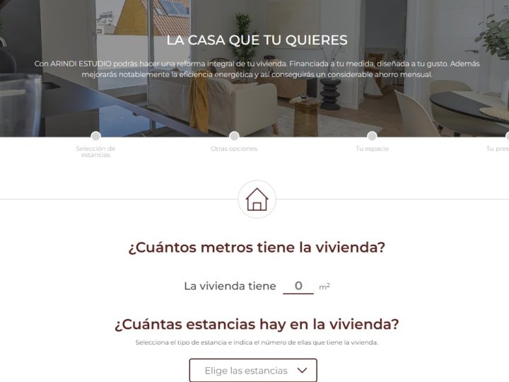 100 días calculando reformas online con Arindi