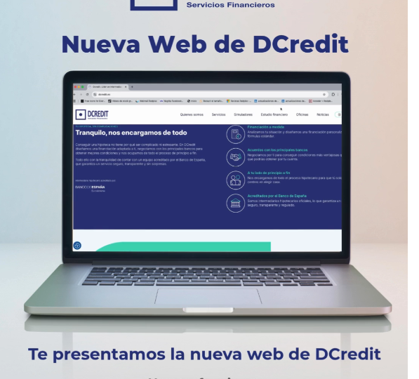 Lanzamiento nueva Web de Dcredit