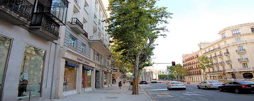Calle Serrano, las viviendas más caras de España