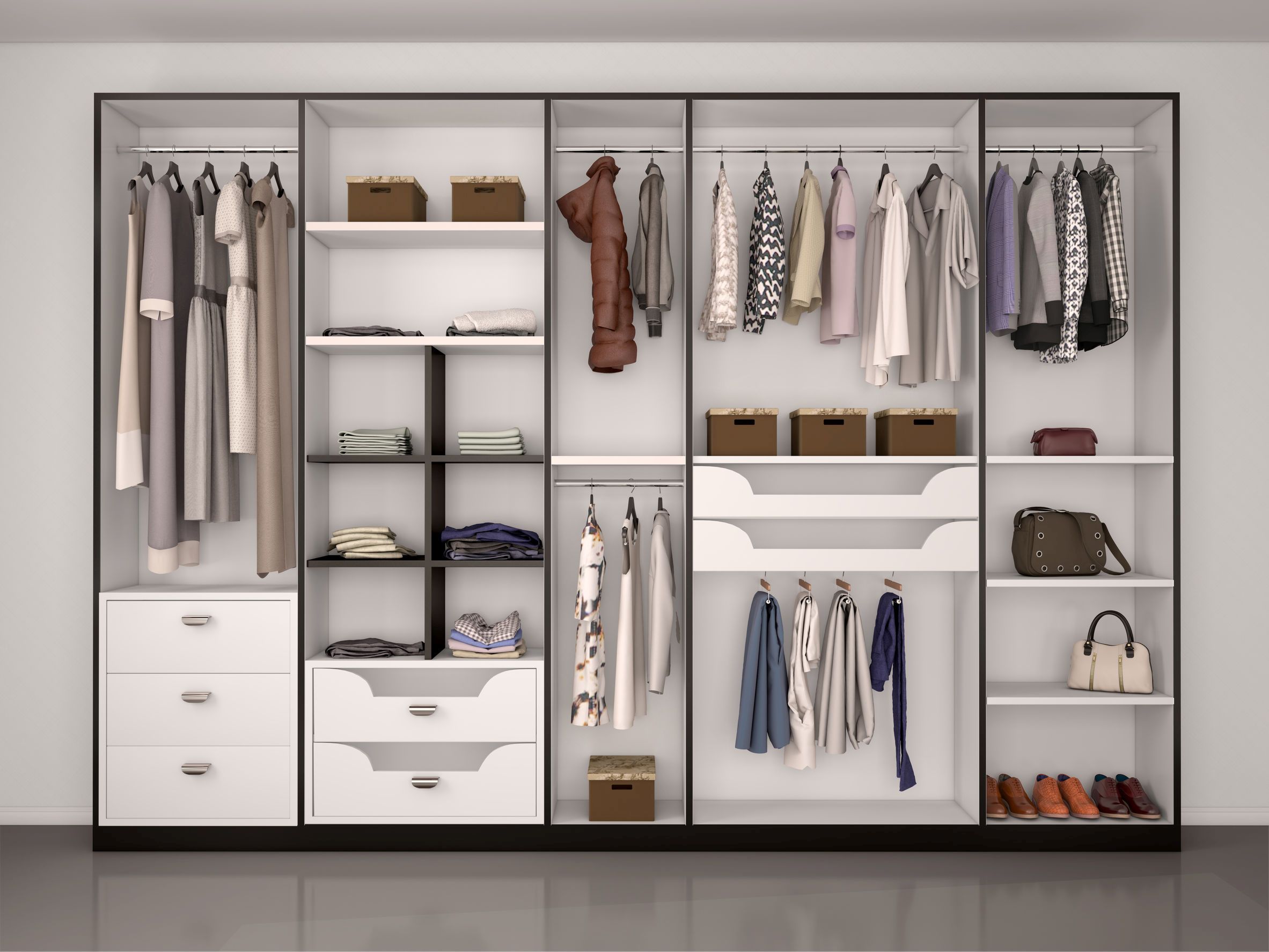 como organizar tu zapatero
