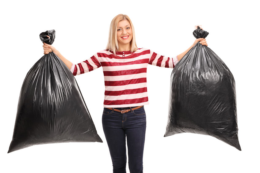 Bolsas de basura para mudanza