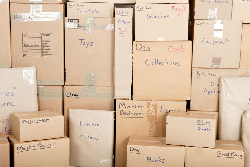 cajas con nombres