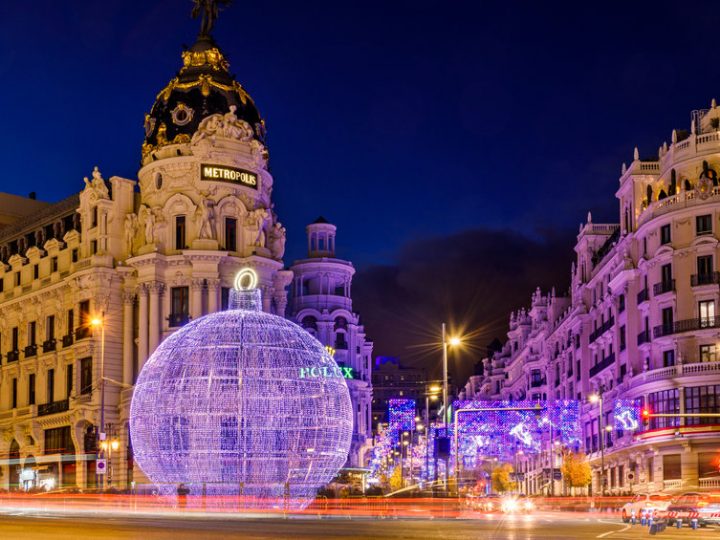 Encendido de Luces de Navidad 2021 en Madrid