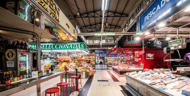 Mercado de Vallehermoso: Donde Comer