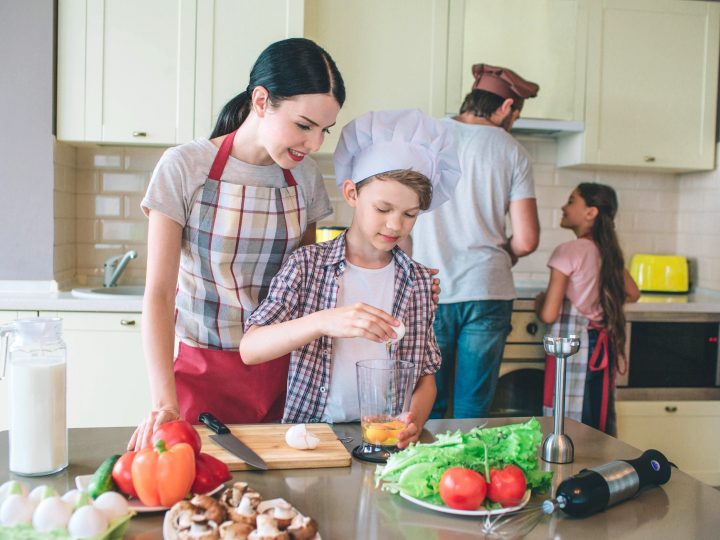 Cocinar con niños en Casa: Recetas para toda la familia