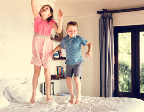 La creación de una habitación para dos niños