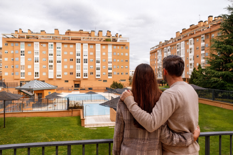 Zonas comunes en una comunidad de vecinos al comprar vivienda