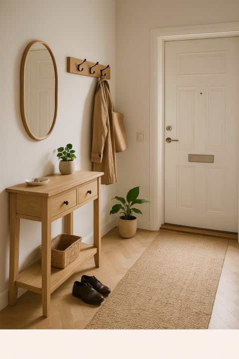 Recibidores muy pequeños