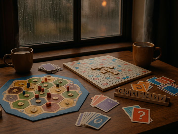 Los mejores juegos de mesa para disfrutar en casa un fin de semana de lluvia