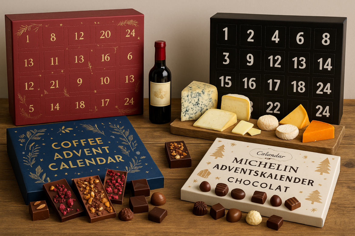 Los calendarios de Adviento gastronómicos son una forma deliciosa y creativa de vivir diciembre día a día.