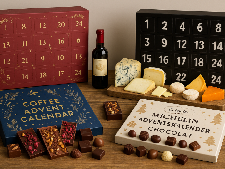 Los mejores calendarios de Adviento gastronómicos: quesos, cafés, chocolates Michelin…