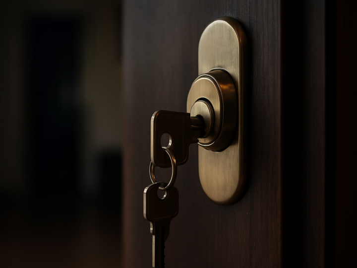 La advertencia de un especialista en seguridad: nunca dejes la llave en la cerradura por la noche