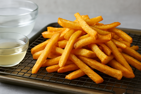 patatas fritas crujientes