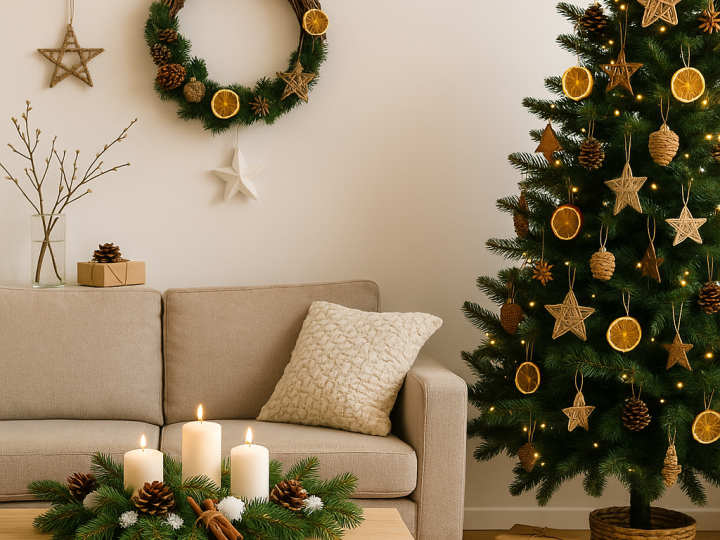 Decoración navideña económica: ideas sostenibles para tu hogar en estas fiestas