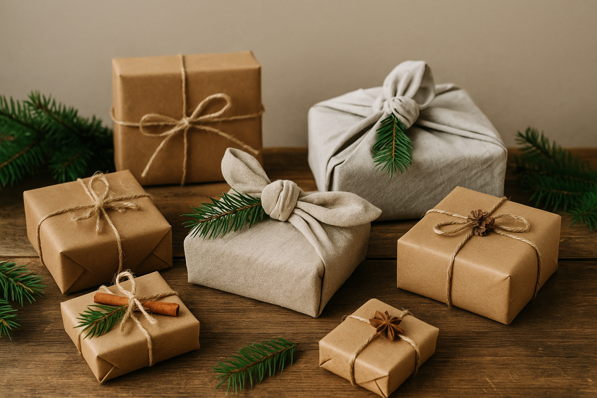 Optar por envolver regalos de manera sostenible no solo es una decisión económica, sino también un gesto de respeto hacia el entorno.