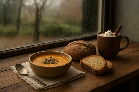 Un fin de semana lluvioso no tiene por qué ser aburrido. Cocinar puede convertirse en una forma de refugio, de reconexión con los sentidos y con quienes compartes casa.