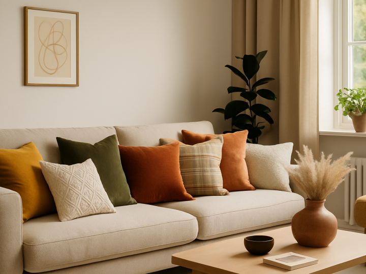 10 cojines en tendencia 2026 para renovar tu salón este invierno