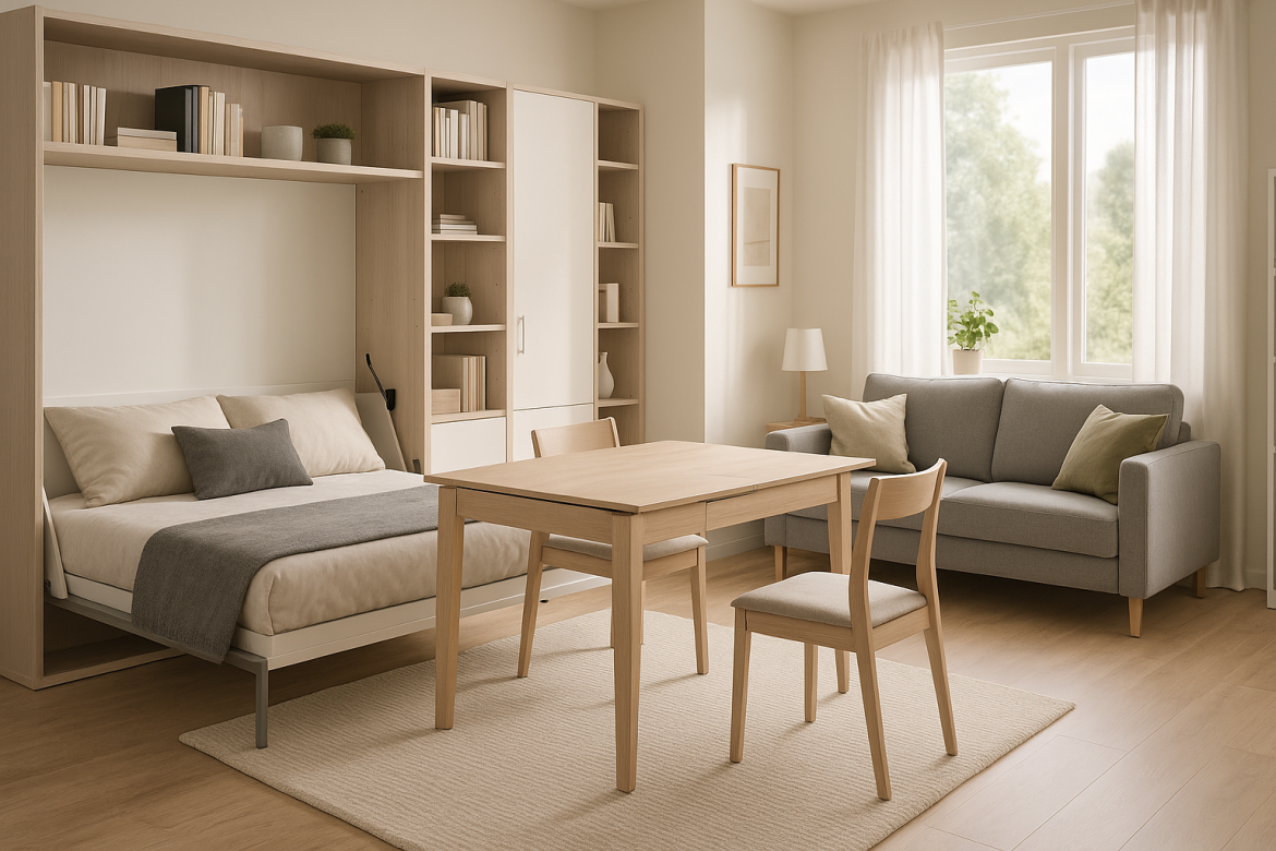 Apostar por muebles retráctiles es invertir en versatilidad y bienestar doméstico. Permiten que cada zona del hogar tenga más de una función, algo esencial en la vida urbana actual.