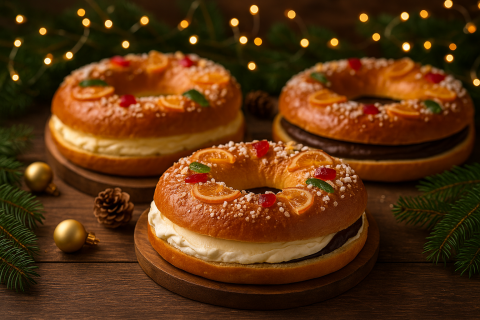 El Roscón de Reyes no solo simboliza el final de la Navidad, sino también la ilusión compartida entre generaciones.