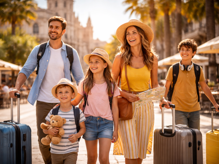 Cómo viajar con niños y adolescentes sin perder la calma: guía práctica para familias