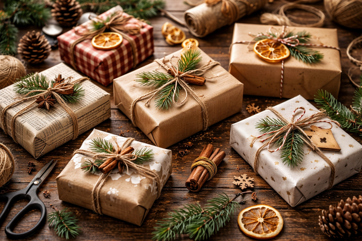 envolver regalos de forma original y económica no depende del dinero, sino de la creatividad y la intención.