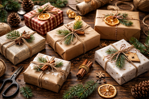 envolver regalos de forma original y económica no depende del dinero, sino de la creatividad y la intención.