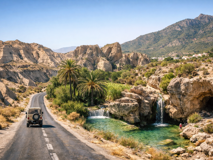 Ruta 66 murciana: el road trip por desiertos, oasis y pueblos de Murcia que parece sacado de una película