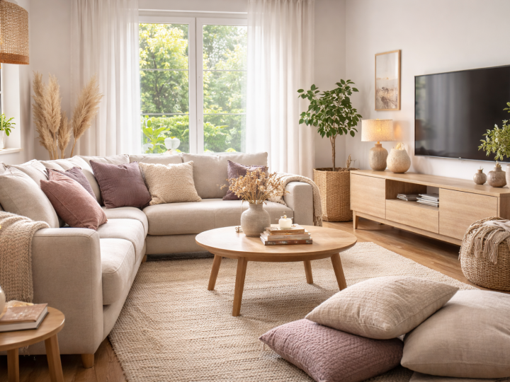 Tendencias en salas de estar que marcarán 2026 en los hogares familiares