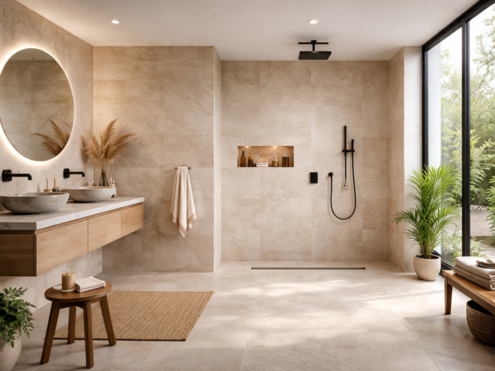 Última tendencia 2026 para el cuarto de baño: duchas italianas sin mamparas