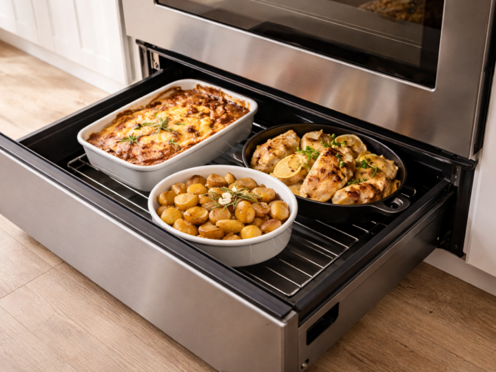 Para qué sirve el cajón inferior del horno y cómo aprovecharlo mejor