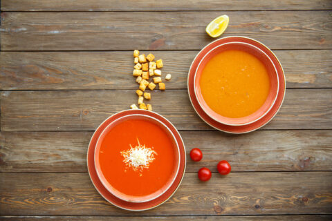 Gazpacho o salmorejo