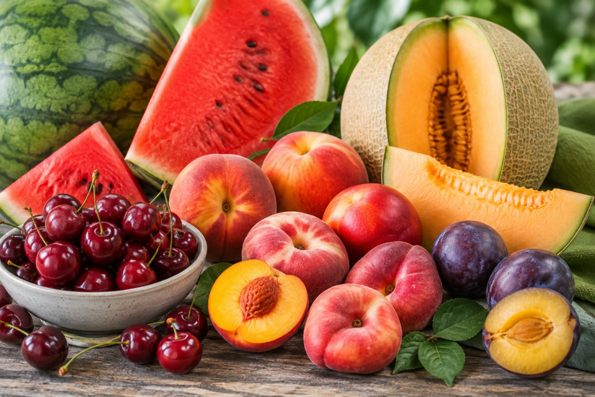Frutas de verano en España: beneficios, variedades y propiedades nutricionales