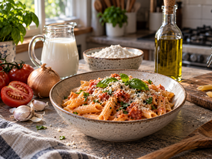 Pasta sin nata ni tomate frito: soluciones fáciles para improvisar en casa